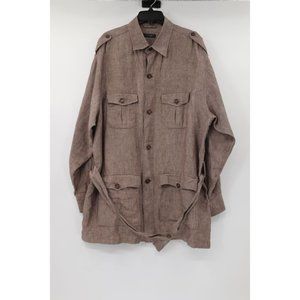 Men's Canali Lightweight Linen Jacket